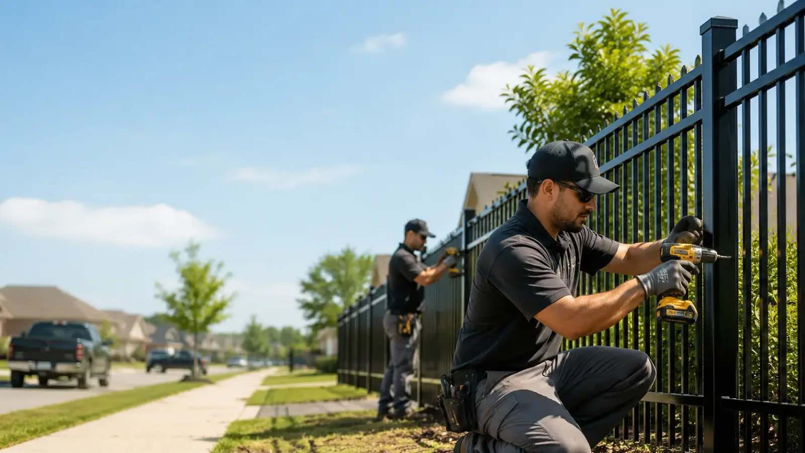 Metal Fence Installation in Nixon, TX